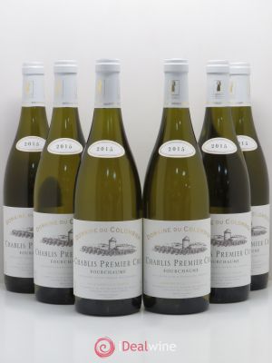 Chablis 1er Cru Fourcheaume Domaine Du Colombier 2015 - Lot of 6 Bottles