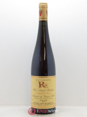 Pinot Gris Sélection de Grains Nobles Grand Cru Clos Saint-Urbain Rangen de Thann Zind-Humbrecht (Domaine)  2001 - Lot de 1 Bouteille