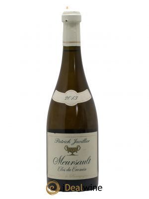 Meursault Clos du Cromin Patrick Javillier 2013 - Lot de 1 Bottle