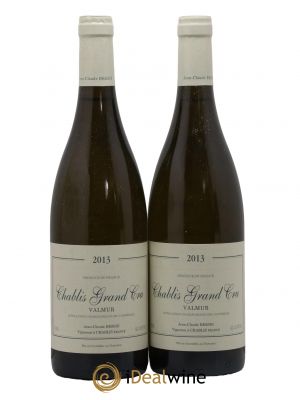 Chablis Grand Cru Valmur Jean-Claude & Romain Bessin  2013 - Lot of 2 Bottles