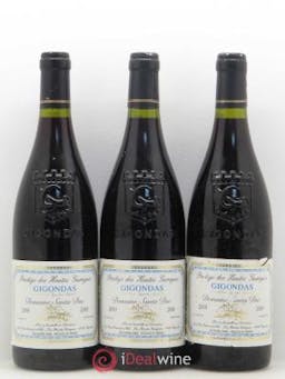 Gigondas Santa Duc (Domaine) Prestige des Hautes Garrigues Famille Gras (no reserve) 2000 - Lot of 3 Bottles