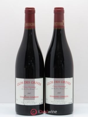 Crozes-Hermitage Clos des Grives Combier (Domaine)  2007 - Lot of 2 Bottles