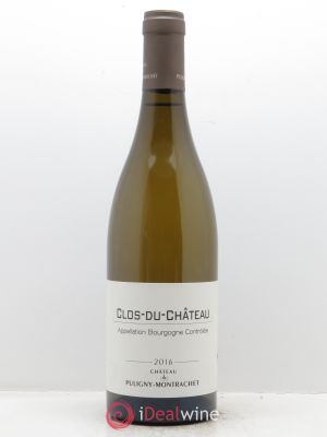 Bourgogne Clos du Château Château de Puligny-Montrachet  2016 - Lot de 1 Bouteille
