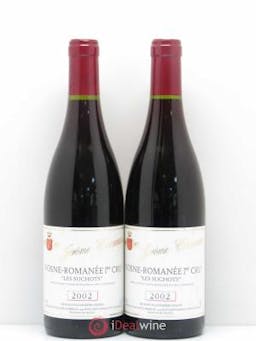 Vosne-Romanée 1er Cru Les Suchots Jerome Chezeaux 2002 - Lot of 2 Bottles