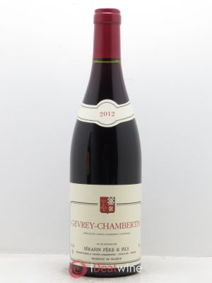 Gevrey-Chambertin Christian Sérafin Père et Fils  2012 - Lot of 1 Bottle