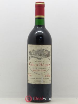 Château Calon Ségur 3ème Grand Cru Classé  1990 - Lot de 1 Bouteille