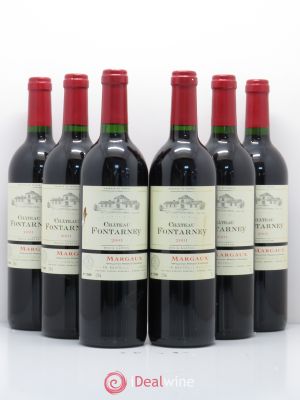 - Margaux Château Fontarney 2001 - Lot of 6 Bottles