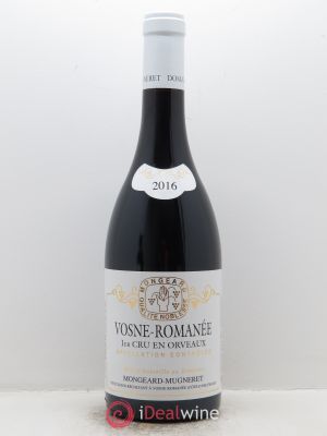 Vosne-Romanée 1er Cru En Orveaux Mongeard-Mugneret (Domaine)  2016 - Lot of 1 Bottle