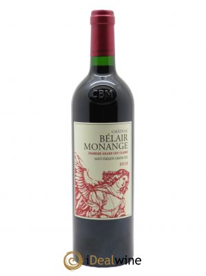 Château Belair (Belair-Monange) 1er Grand Cru Classé B  2016 - Lot of 1 Bottle