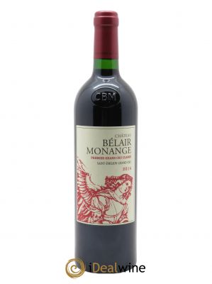 Château Belair (Belair-Monange) 1er Grand Cru Classé B  2014 - Lot of 1 Bottle