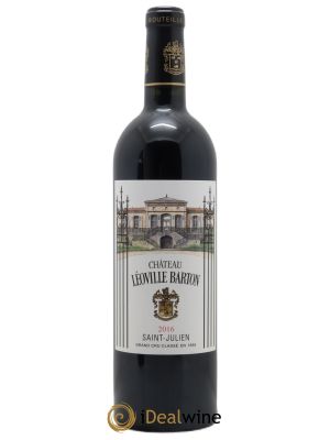 Château Léoville Barton 2ème Grand Cru Classé (OWC if 6 BTS) 2016 - Lot of 1 Bottle