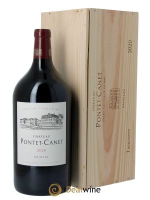 Château Pontet Canet 5ème Grand Cru Classé  2020 - Lot of 1 Double-magnum