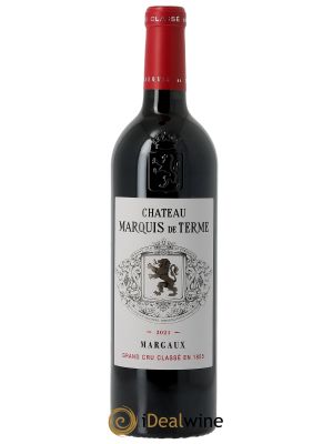 Château Marquis de Terme 4ème Grand Cru Classé (OWC if 6 bts) 2021 - Lot of 1 Bottle