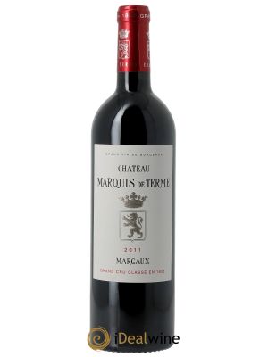 Château Marquis de Terme 4ème Grand Cru Classé 2011 - Lot de 1 Bottle