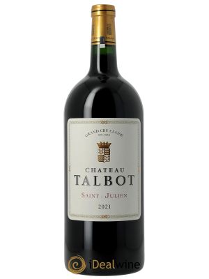 (3 l) Château Talbot 4ème Grand Cru Classé 2021 - Lot de 1 Jeroboam (3 l)