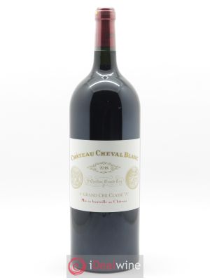 Château Cheval Blanc 1er Grand Cru Classé A (CBO à partir de 3 mgs) 2018 - Lot de 1 Magnum