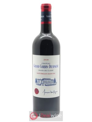 Château Grand Corbin Despagne Grand Cru Classé (OWC if 6 bts) 2018 - Lot of 1 Bottle