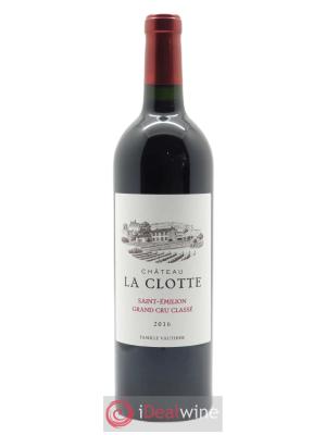 Château la Clotte Grand Cru Classé (CBO à partir de 6 bts) 2016 - Lot de 1 Bouteille