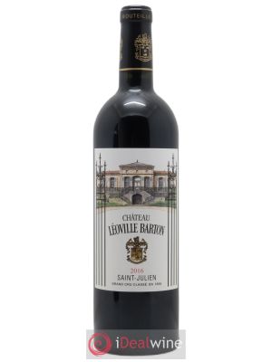 Château Léoville Barton 2ème Grand Cru Classé (OWC if 12 bts) 2016 - Lot of 1 Bottle