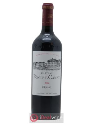 Château Pontet Canet 5ème Grand Cru Classé (OWC if 12 btls) 2015 - Lot of 1 Bottle
