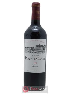 Château Pontet Canet 5ème Grand Cru Classé (CBO à partir 12 bts) 2015 - Lot de 1 Bouteille