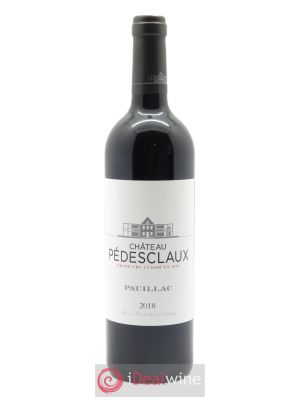 Château Pedesclaux 5ème Grand Cru Classé - 2018 - Lot de 1 Bottiglia