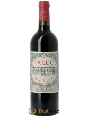 Duluc de Branaire Second Vin (OWC if 6 btls) 2018 - Lot of 1 Bottle