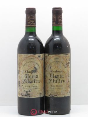 Château Gloria  1990 - Lot of 2 Bottles