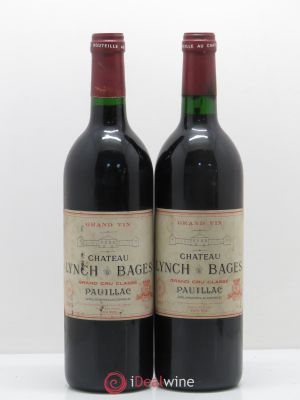 Château Lynch Bages 5ème Grand Cru Classé  1993 - Lot de 2 Bouteilles