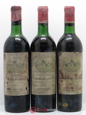 Château de Pez  1966 - Lot of 3 Bottles