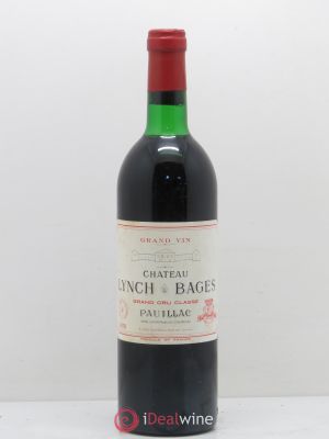 Château Lynch Bages 5ème Grand Cru Classé  1978 - Lot of 1 Bottle