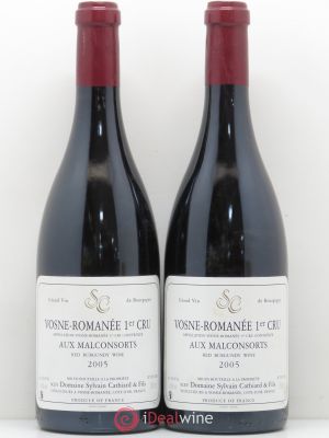 Vosne-Romanée 1er Cru Aux Malconsorts Sylvain Cathiard & Fils  2005 - Lot of 2 Bottles