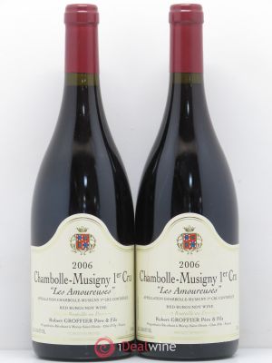Chambolle-Musigny 1er Cru Les Amoureuses Robert Groffier Père & Fils (Domaine)  2006 - Lot of 2 Bottles