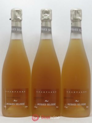 Brut Rosé Jacques Selosse   - Lot of 3 Bottles