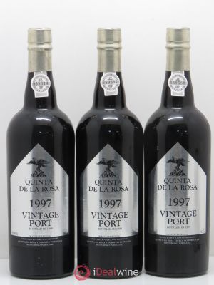 Porto Quinta de La Rosa Vintage  1997 - Lot of 3 Bottles