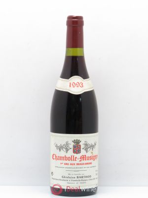 Chambolle-Musigny 1er Cru Les Beaux Bruns Ghislaine Barthod  1993 - Lot de 1 Bouteille