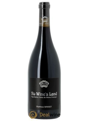 Côtes du Rhône No Wine's Land Coulet (Domaine du) - Matthieu Barret 2022 - Lot de 1 Bottiglia