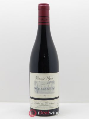 Côtes du Vivarais Hautes Vignes Gallety (Domaine)  2018 - Lot de 1 Bouteille