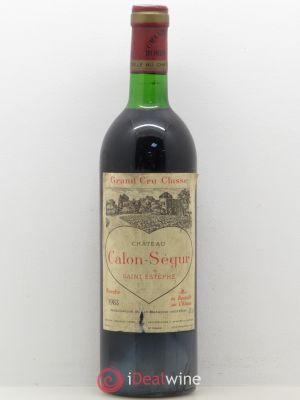 Château Calon Ségur 3ème Grand Cru Classé  1983 - Lot of 1 Bottle