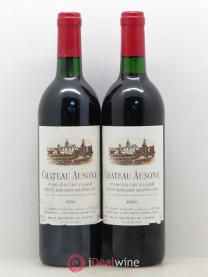 Château Ausone 1er Grand Cru Classé A  1990 - Lot of 2 Bottles