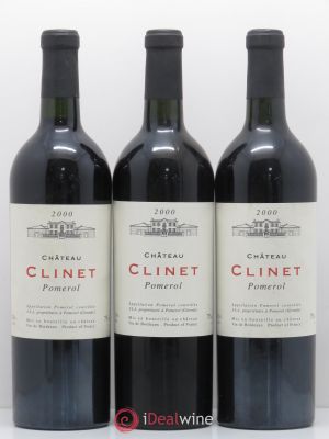Château Clinet  2000 - Lot of 3 Bottles
