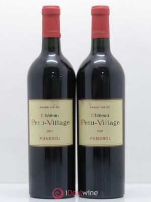 Château Petit Village  2007 - Lot of 2 Bottles