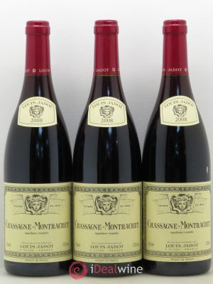 Chassagne-Montrachet Maison Louis Jadot 2008 - Lot of 3 Bottles