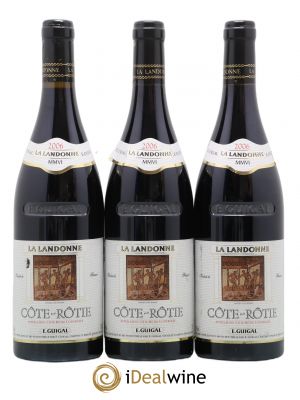 Côte-Rôtie La Landonne Guigal  2006 - Lot of 3 Bottles