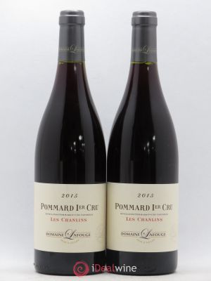 Pommard 1er Cru Les Chanlins Domaine Lafouge 2015 - Lot of 2 Bottles