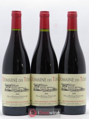 IGP Vaucluse (Vin de Pays de Vaucluse) Domaine des Tours E.Reynaud  2016 - Lot de 3 Bouteilles