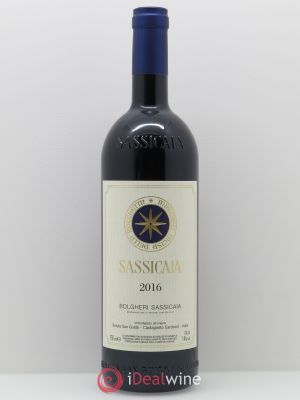 Bolgheri DOC Sassicaia Famille Incisa della Rochetta  2016 - Lot of 1 Bottle