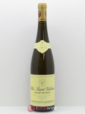 Pinot Gris Grand Cru Rangen de Thann Clos Saint-Urbain Zind-Humbrecht (Domaine)  2017 - Lot de 1 Bouteille