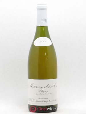 Meursault 1er Cru Blagny Leroy SA (no reserve) 2001 - Lot of 1 Bottle