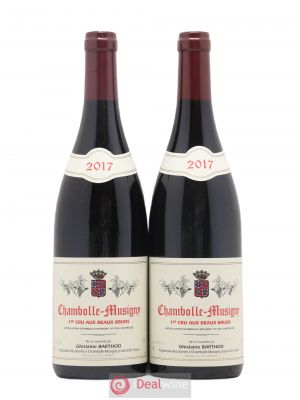 Chambolle-Musigny 1er Cru Aux Beaux Bruns Ghislaine Barthod  2017 - Lot of 2 Bottles